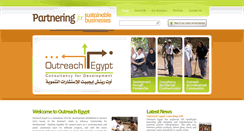 Desktop Screenshot of outreachegypt.com